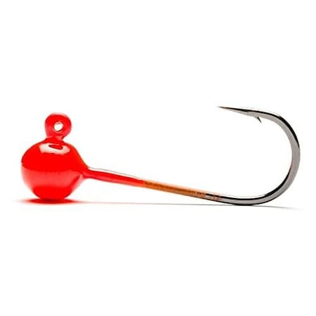 Mustad Jig Head Uv Orange 132Oz PSH833-1/32-OR-4